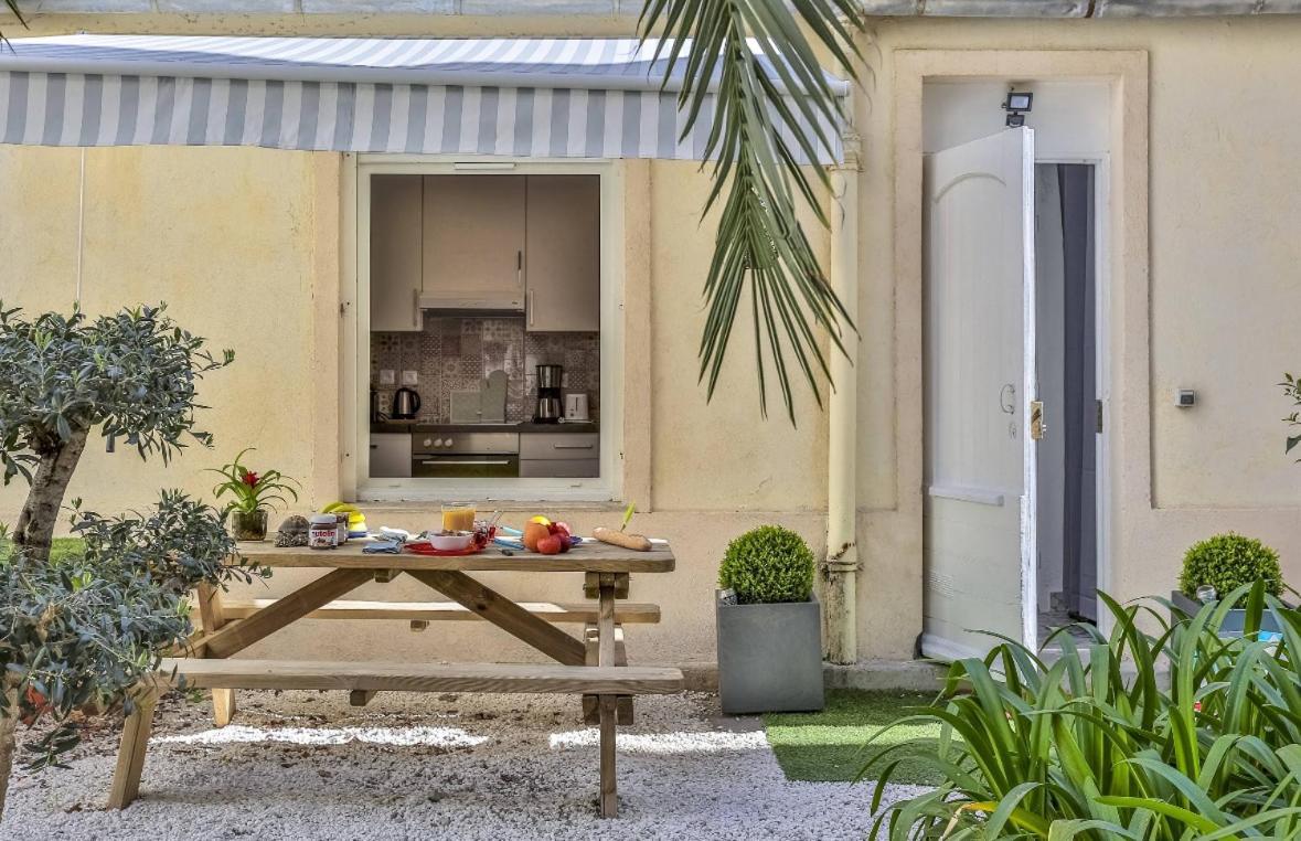 Le Refuge Avec Terrasse Et Jardin, En Plein Centre-Ville, Gare 5 Minutes A Pieds Nice Dış mekan fotoğraf