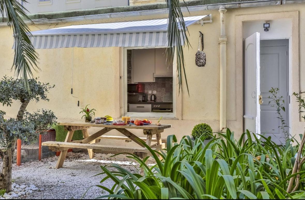 Le Refuge Avec Terrasse Et Jardin, En Plein Centre-Ville, Gare 5 Minutes A Pieds Nice Dış mekan fotoğraf